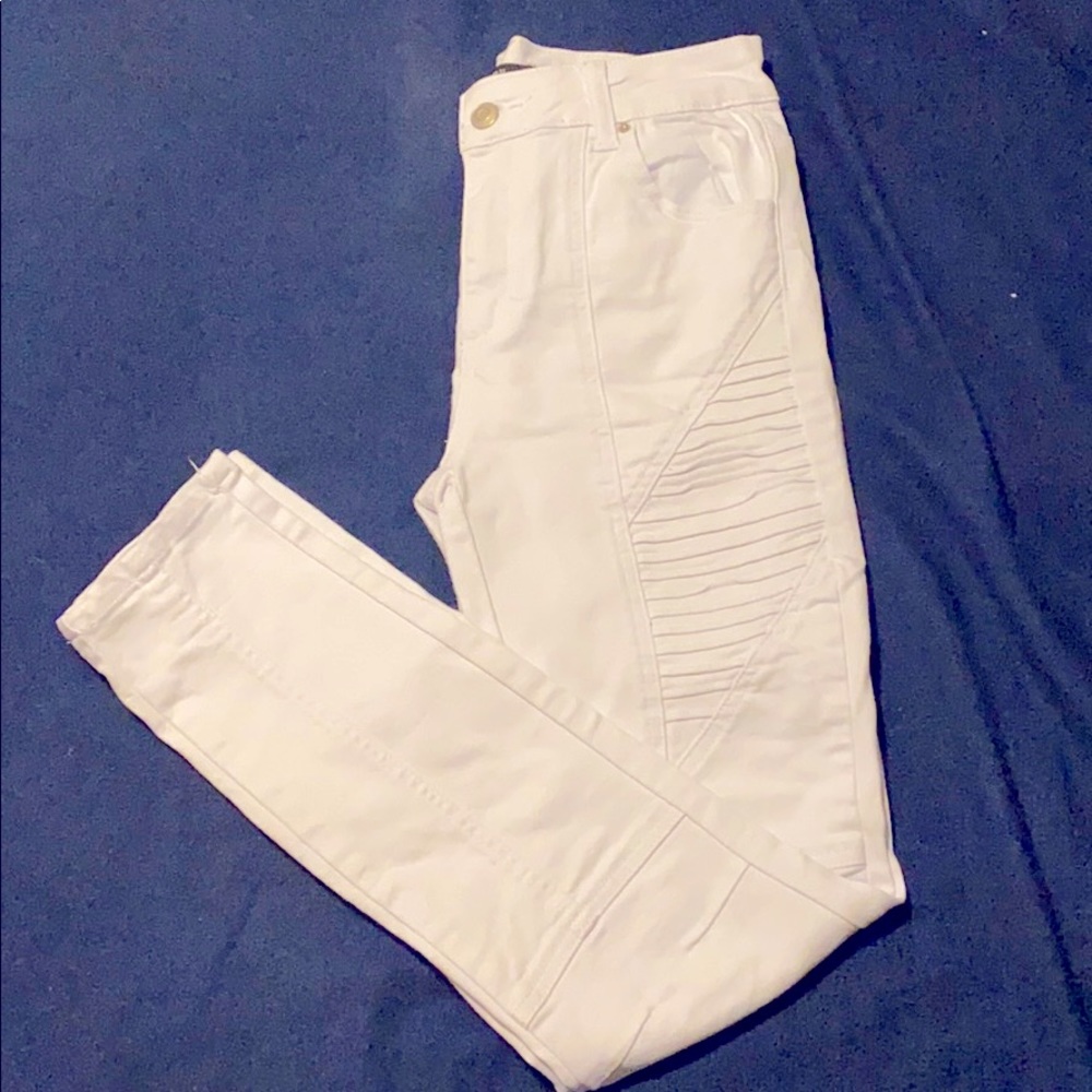 White jeans